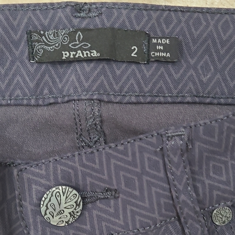 Prana Women's Dark Gray Skinny Cargo Pants